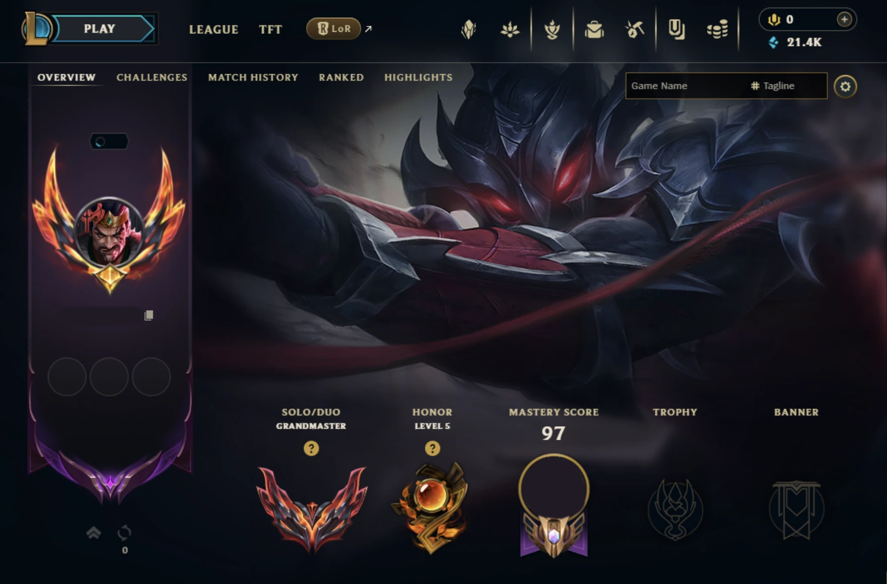 Account Preview