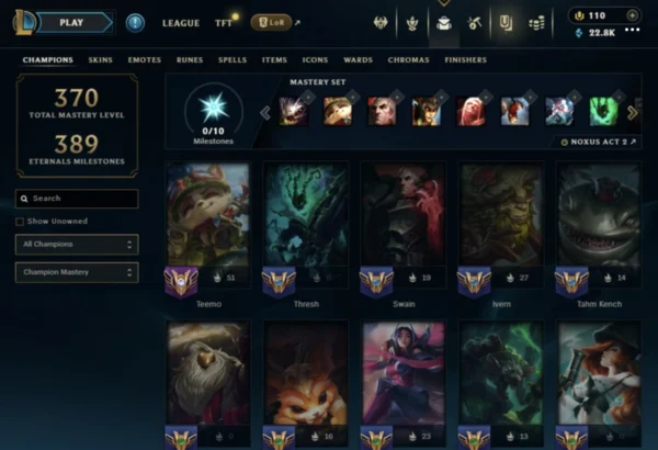 NA | 711 Skins | 164 Champions - Image 2