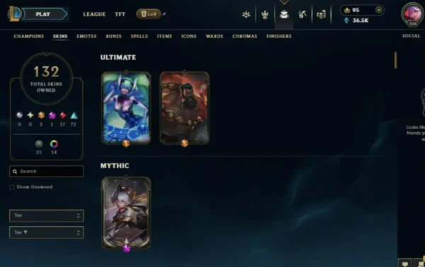 NA | 132 Skins | 170 Champions - Image 2