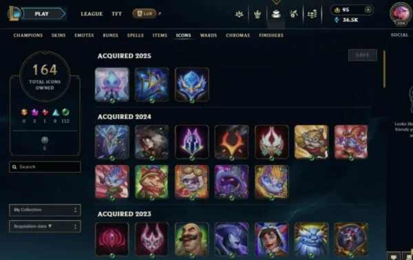 NA | 132 Skins | 170 Champions - Image 8