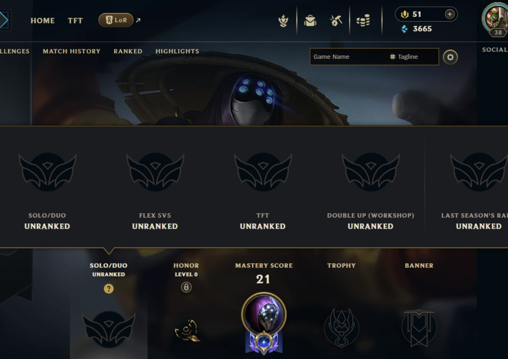Account Preview