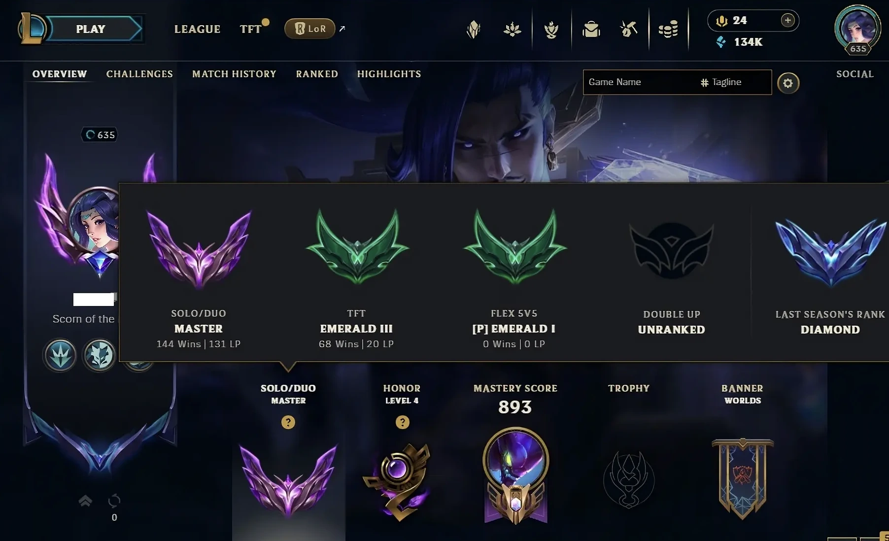 Account Preview