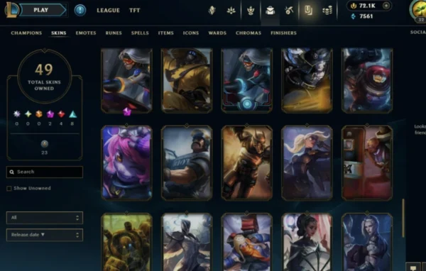 NA | 49 Skins | 66 Champions - Image 2