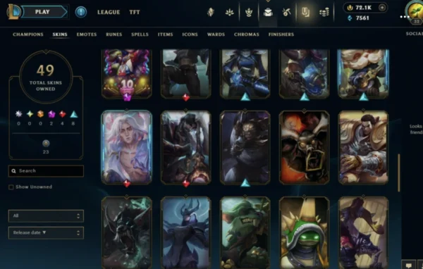 NA | 49 Skins | 66 Champions - Image 3