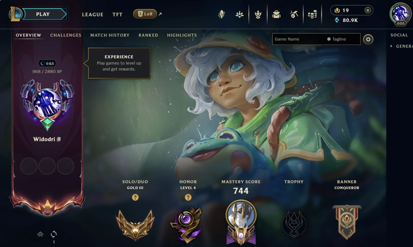 Account Preview