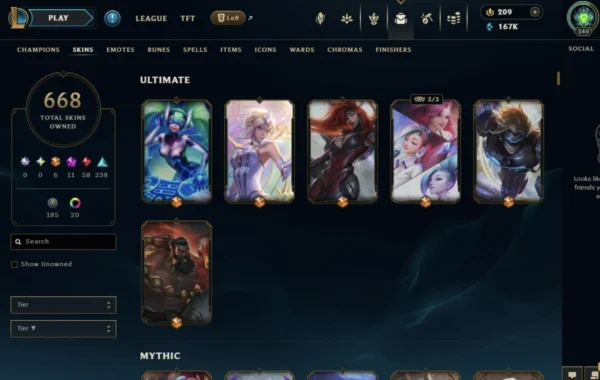 NA | 668 Skins | All Champions - Image 4