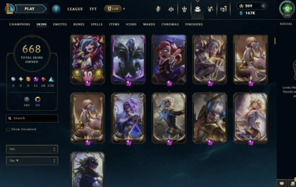 NA | 668 Skins | All Champions - Image 2