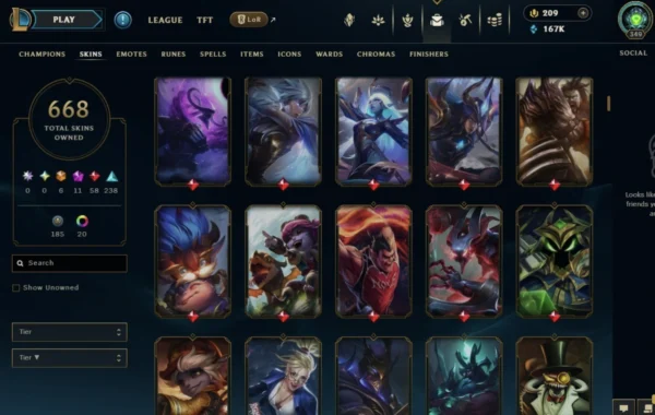 NA | 668 Skins | All Champions - Image 3