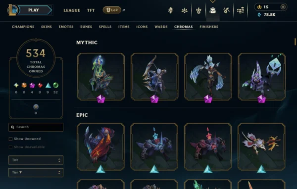 NA | 799 Skins | 154 Champions - Image 3