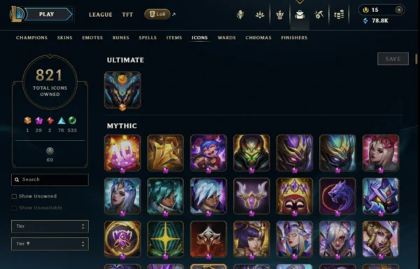 NA | 799 Skins | 154 Champions - Image 5